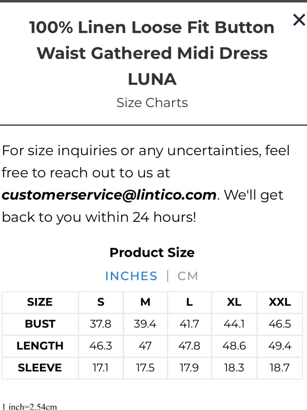 LINTICO Pink V-Neck LINEN Dress with Buttons - Picture 6 of 6